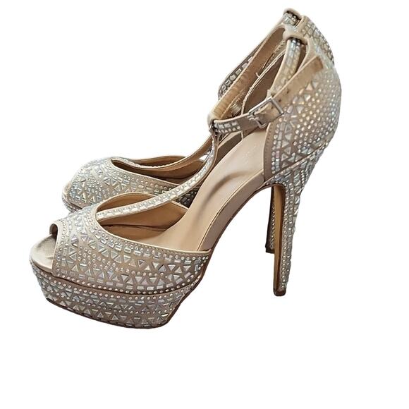 Thalia Sodi High Heels with Sparkles, 8.5 - Picture 4 of 11
